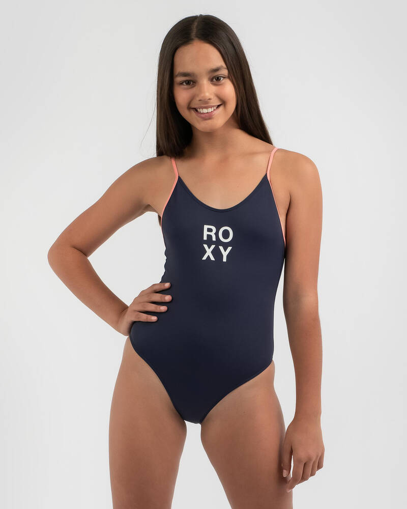 Roxy Girls' Summer Good Wave One Piece Swimsuit for Womens