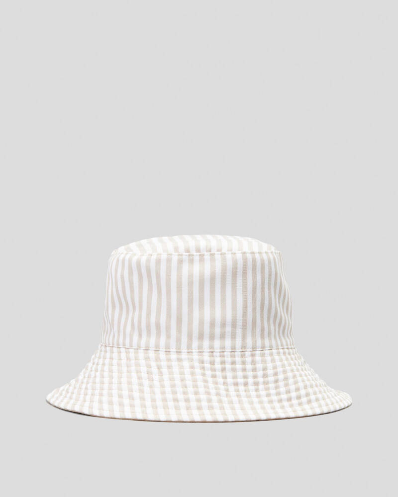 Rusty Vacay Time Reversible Bucket Hat for Womens