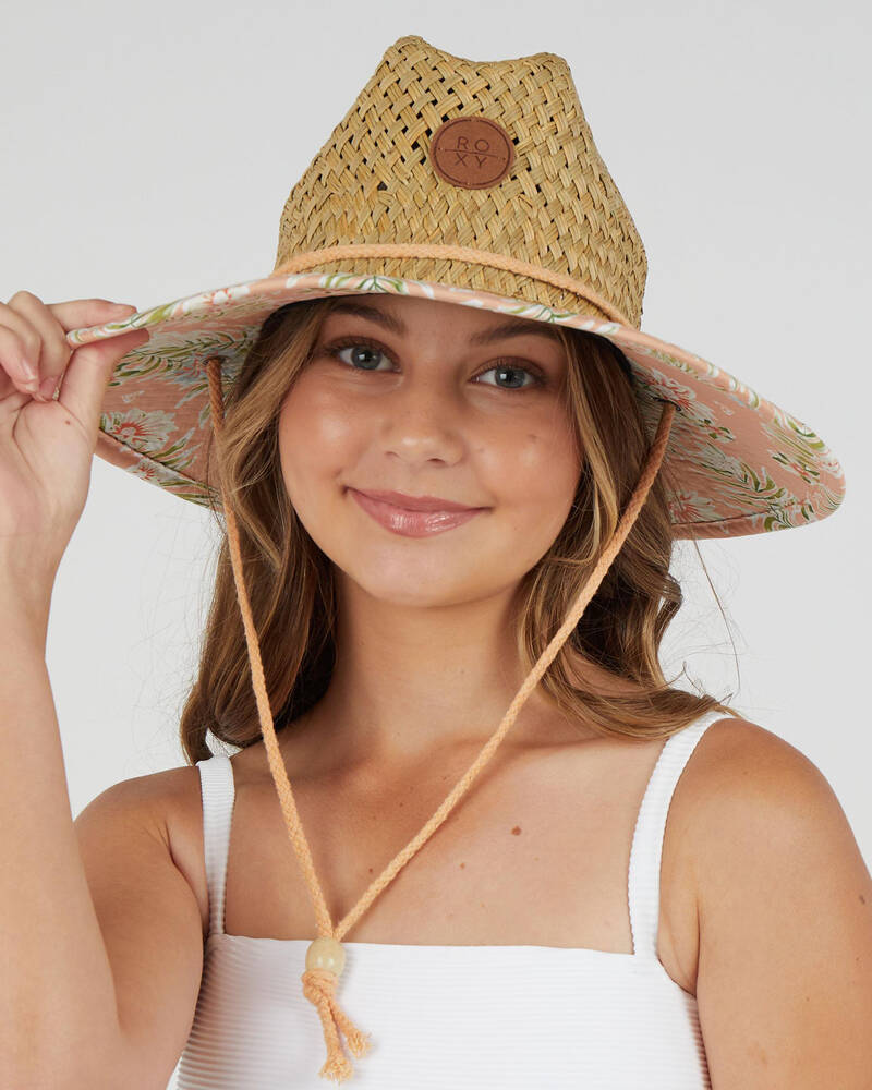 Roxy Girls' Pina To My Colada Panama Hat for Womens