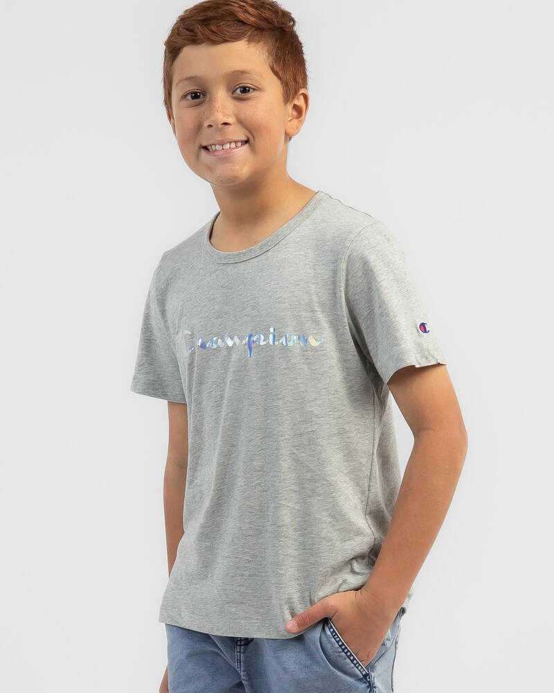 Champion Boys' Foil T-Shirt for Mens