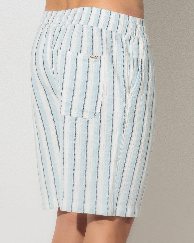 Lucid Relic Elastic Waist Shorts for Mens
