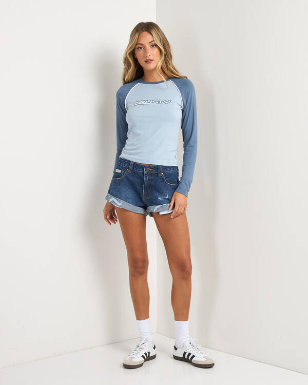 Rusty Timmy Target Long Sleeve T-Shirt for Womens