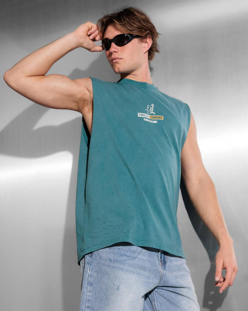 Thrills Risen Merch Muscle Tank for Mens
