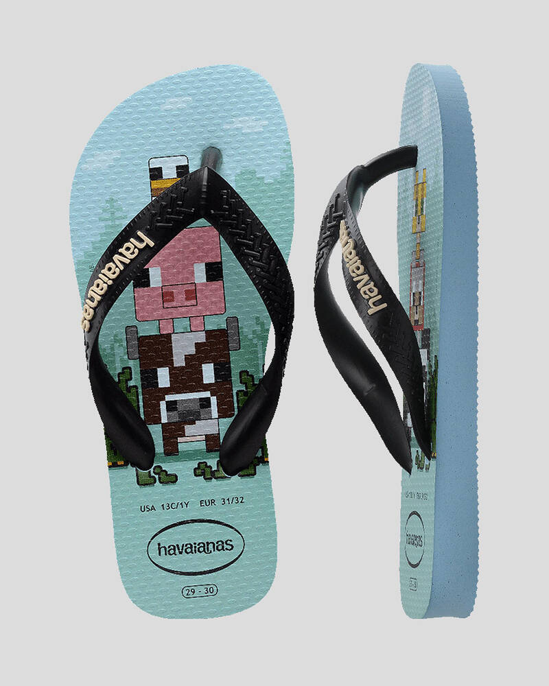 Havaianas Kids' Top Minecraft Thongs for Mens