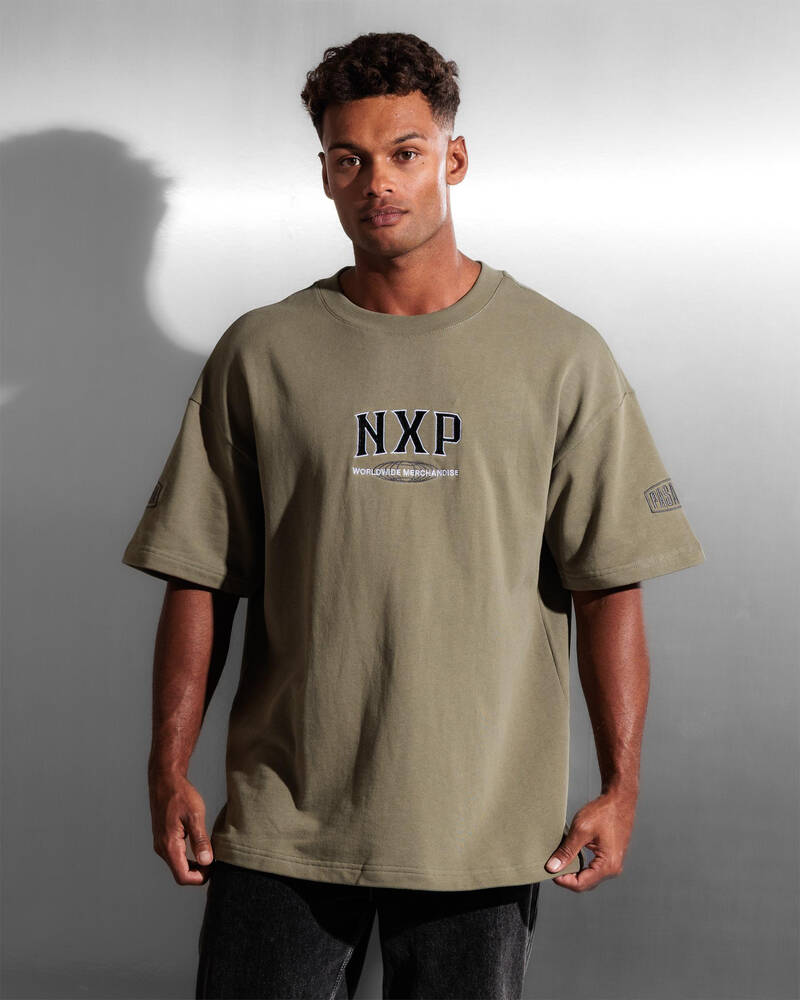 Nena & Pasadena Khaor Loopback Raport T-Shirt for Mens