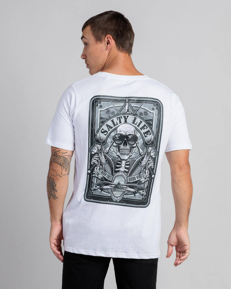 Salty Life Ocean's Gamble T-Shirt for Mens
