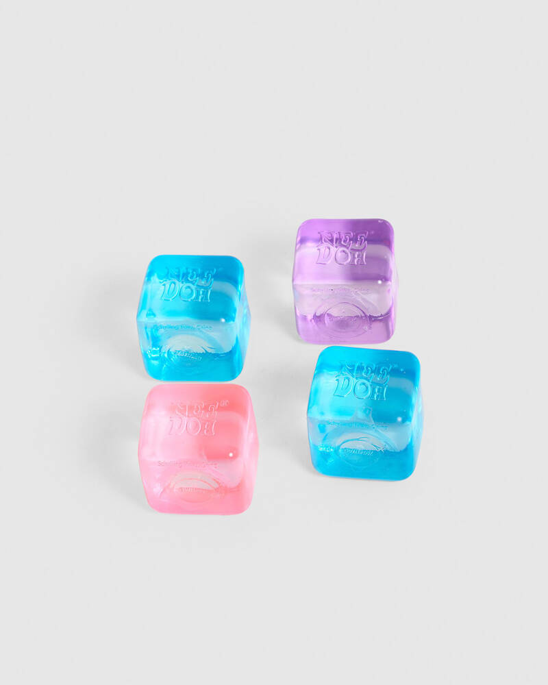 Schylling NeeDoh Nice Ice Baby Teenie 4 Pack Squishy Fidget Toy for Unisex