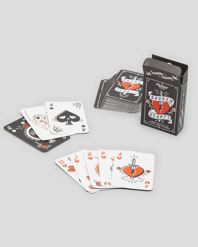 Get It Now Broken Hearts Card Game for Unisex