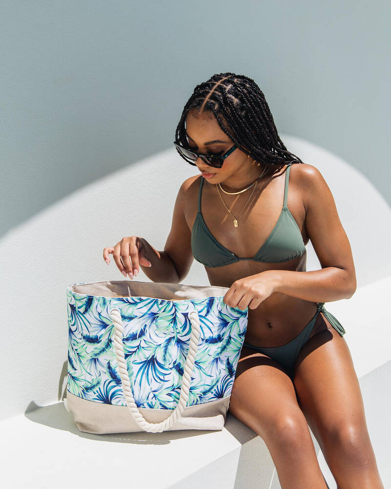 Mooloola Fern Beach Bag for Womens