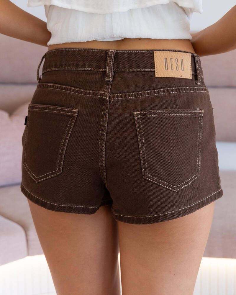 DESU South Beach Micro Denim Shorts for Womens