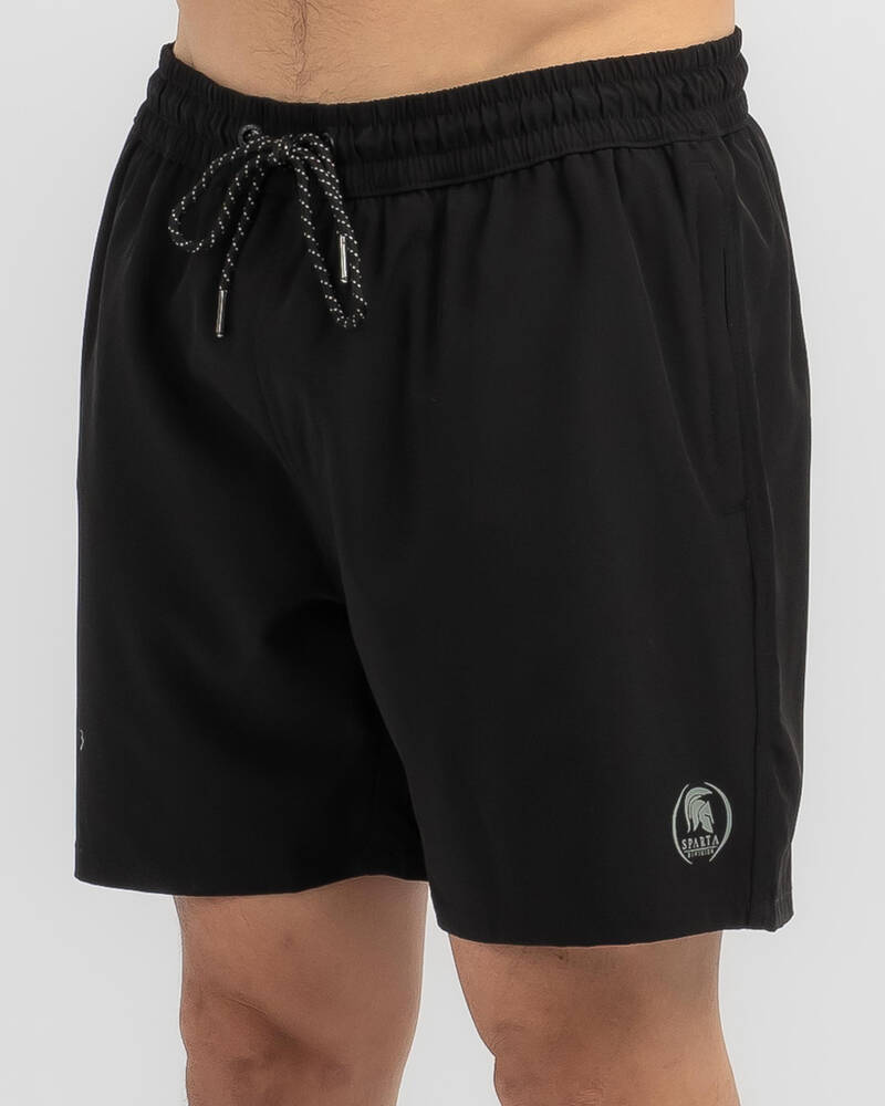 Sparta Annihilate Elastic Waist Shorts for Mens