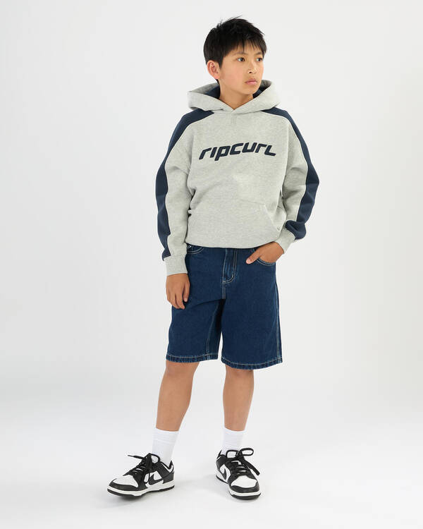 Rip Curl Boys' Medina Script Denim Shorts for Mens