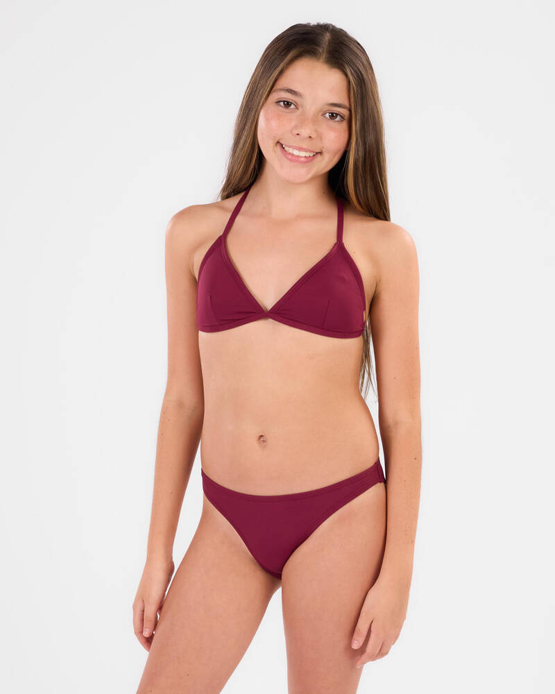 Topanga Girls' Coco Fixed Triangle Bikini Set for Womens