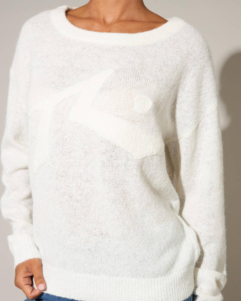 Rusty Miles Open Knit Crew for Womens