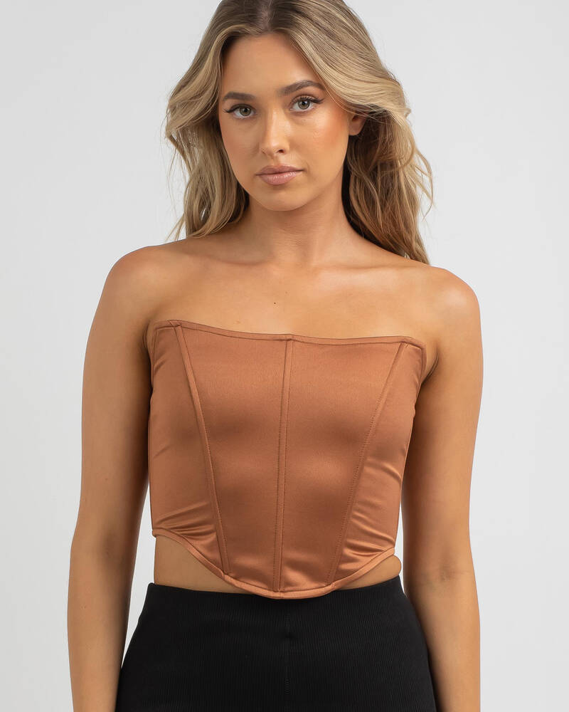 Ava And Ever Hadid Corset Top for Womens