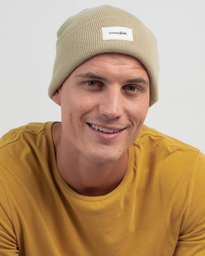 The Critical Slide Society Institute Beanie In Sand Fast Shipping