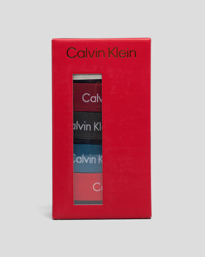 Calvin Klein Holiday Cotton Stretch Low Rise Trunk 5 Pack for Mens