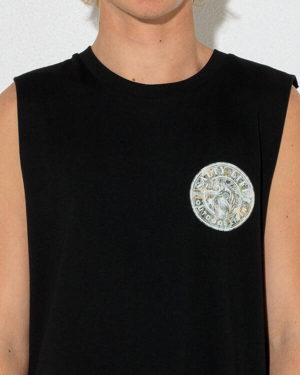 Salty Life Shadow Reel Muscle Tank for Mens