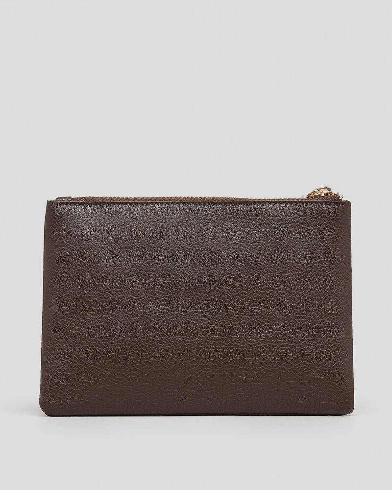 Shop Rusty Grace Leather Coin Purse In Cappucino 1 Fast Shipping