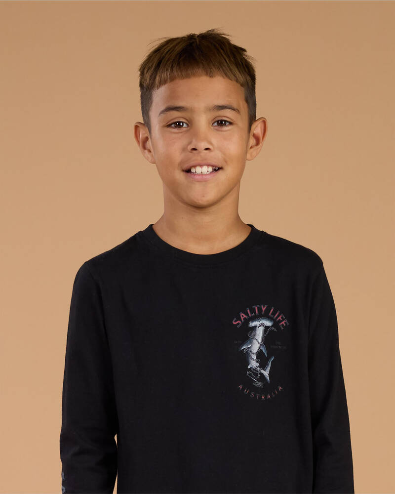 Salty Life Boys' Hammer Long Sleeve T-Shirt for Mens