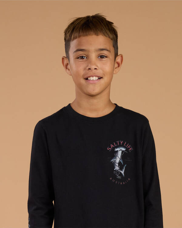 Salty Life Boys' Hammer Long Sleeve T-Shirt for Mens