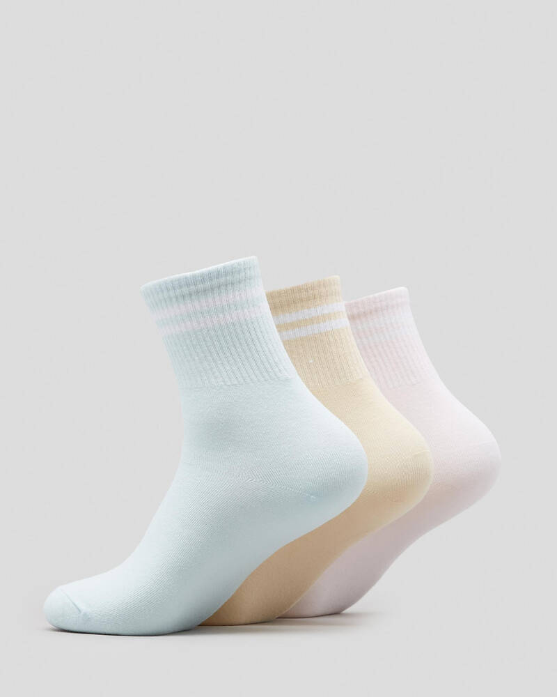 Stussy Womens Graffiti Sock Pack for Womens