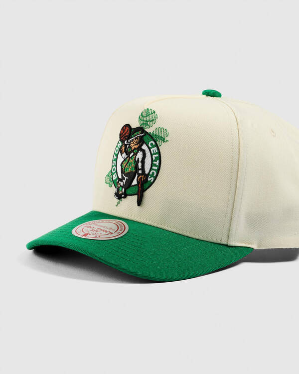 Mitchell & Ness Boston Celtics Pro Pinch Cap for Mens