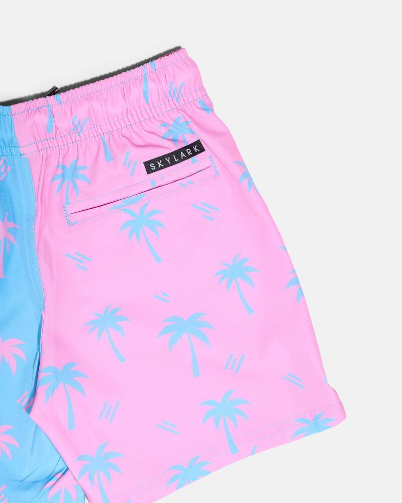 Skylark Toddlers' Palm Parade Elastic Waist Shorts for Mens