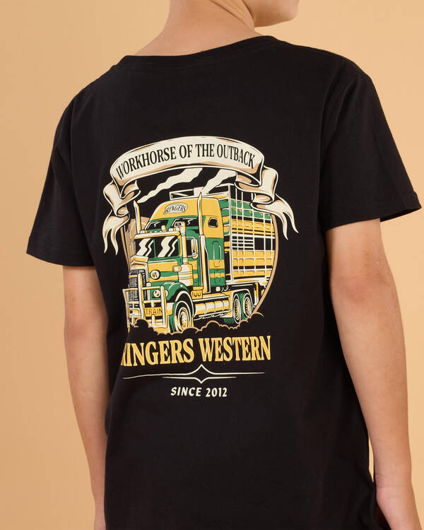 Ringers Western Boys' Workhorse Classic Fit T-Shirt for Mens