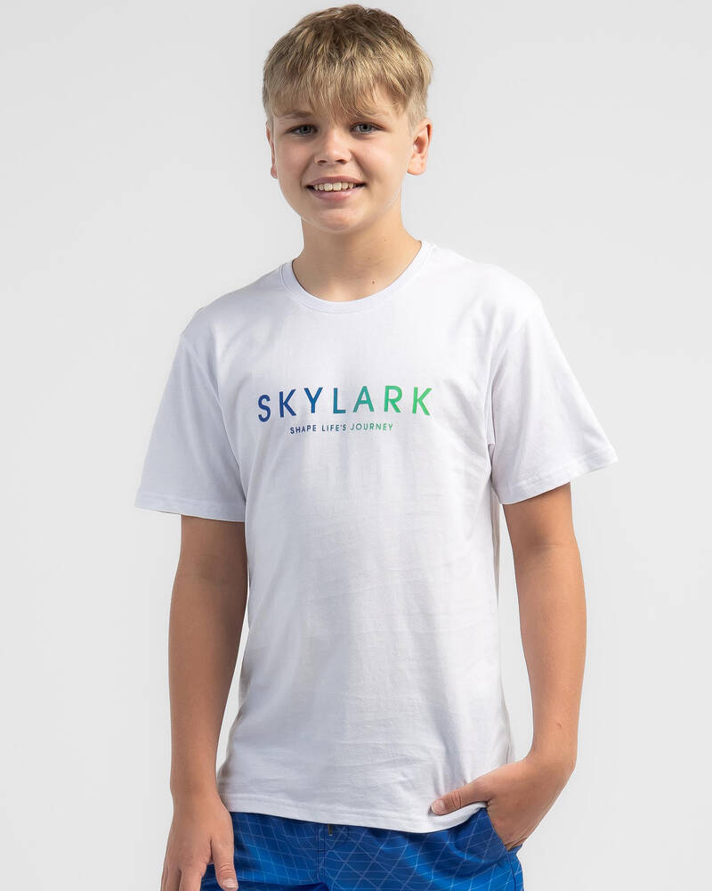 Skylark Boys' Two-Tone T-Shirt for Mens