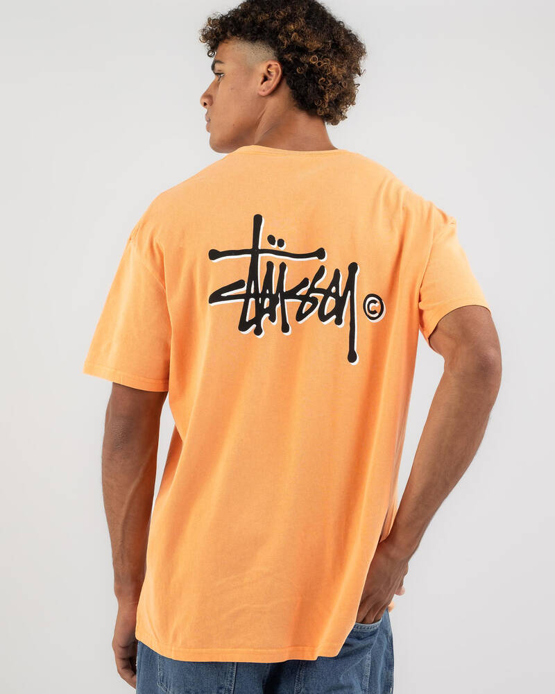 Stussy Shadow Graffiti T-Shirt for Mens