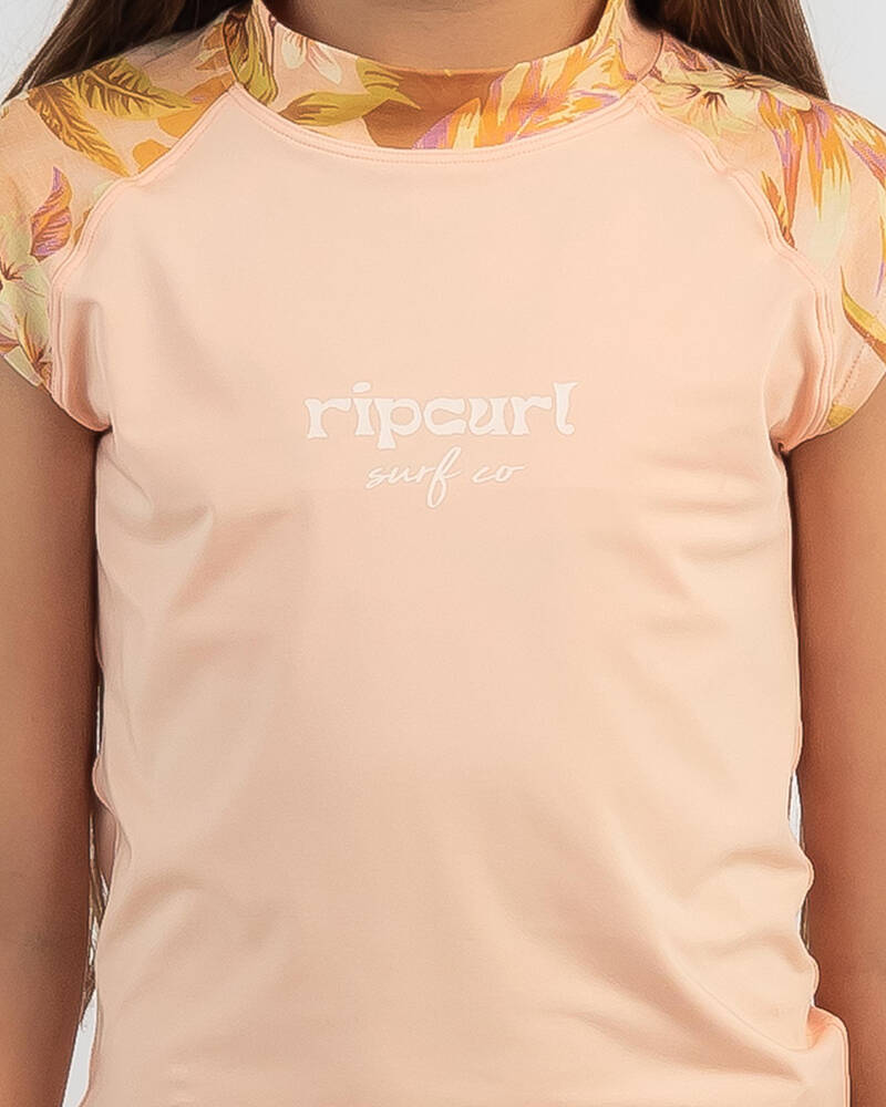 Rip Curl Girls' Sunday Swell Rash Vest Set for Womens