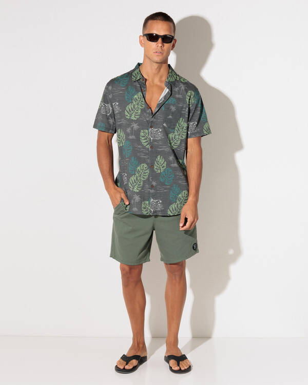 Salty Life Sandbar Short Sleeve Shirt for Mens