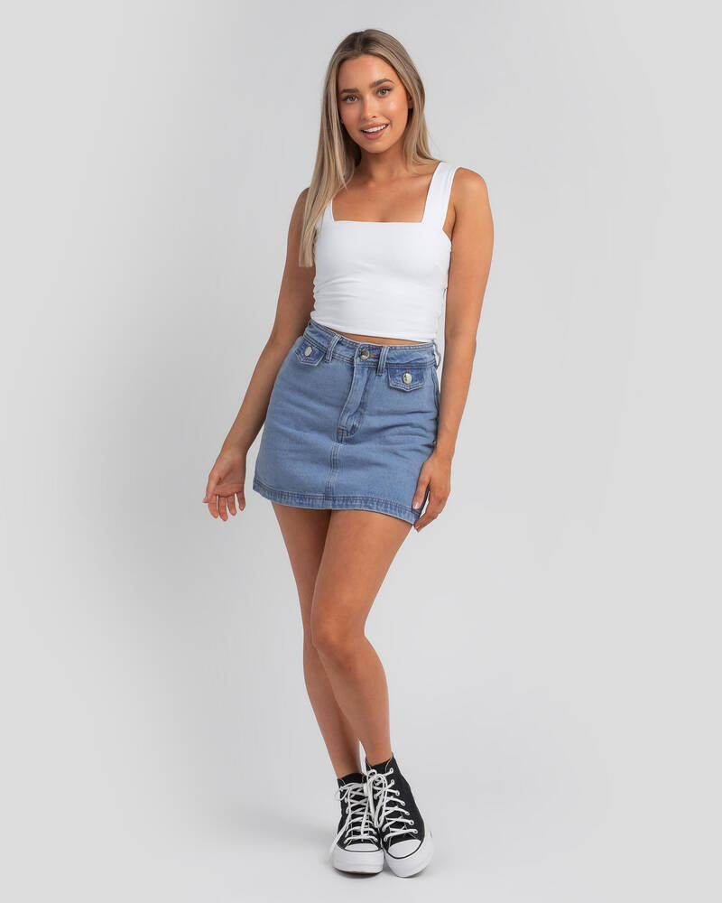 Ava And Ever Icon Crop Top for Womens