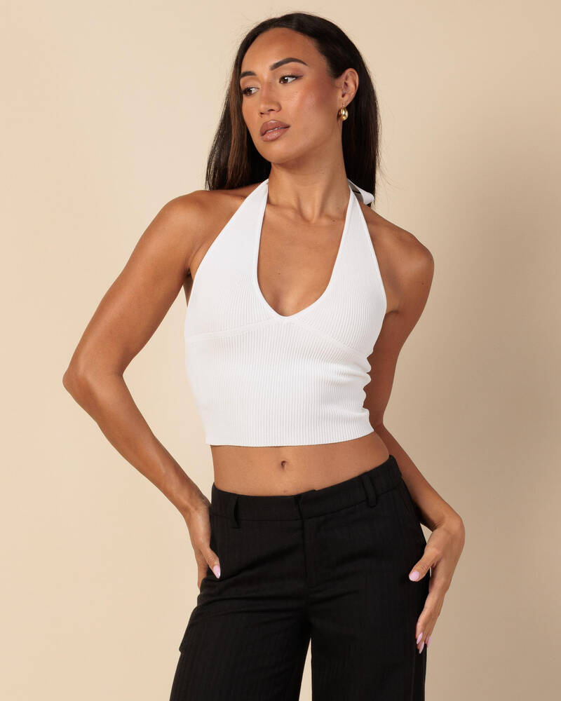 Mooloola Bianca Halter Top for Womens