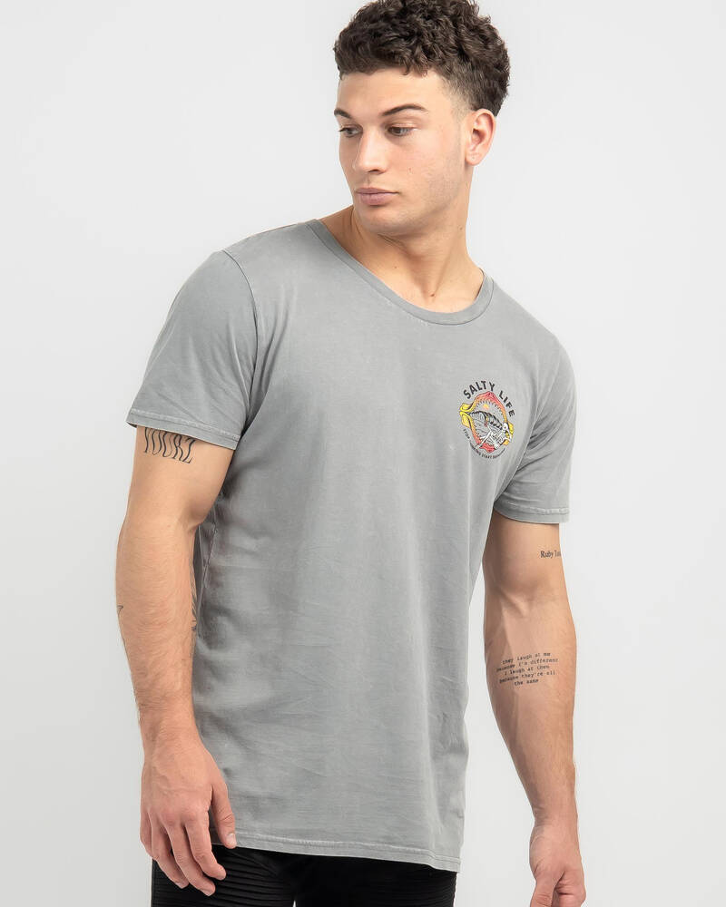 Salty Life Hidden Paradise T-Shirt for Mens