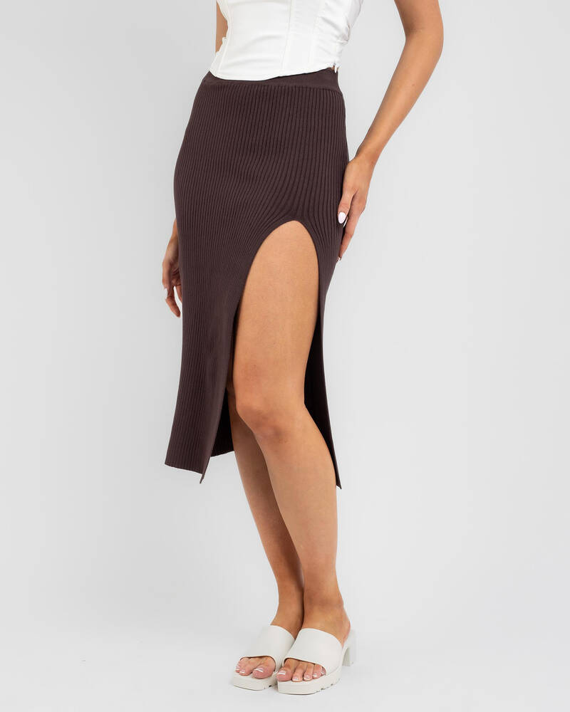 Ava And Ever Mercury Midi Skirt for Womens