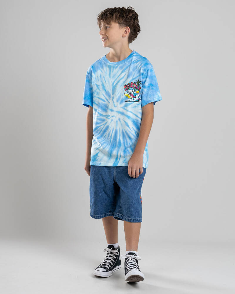 Sanction Boys' Flowen T-Shirt for Mens