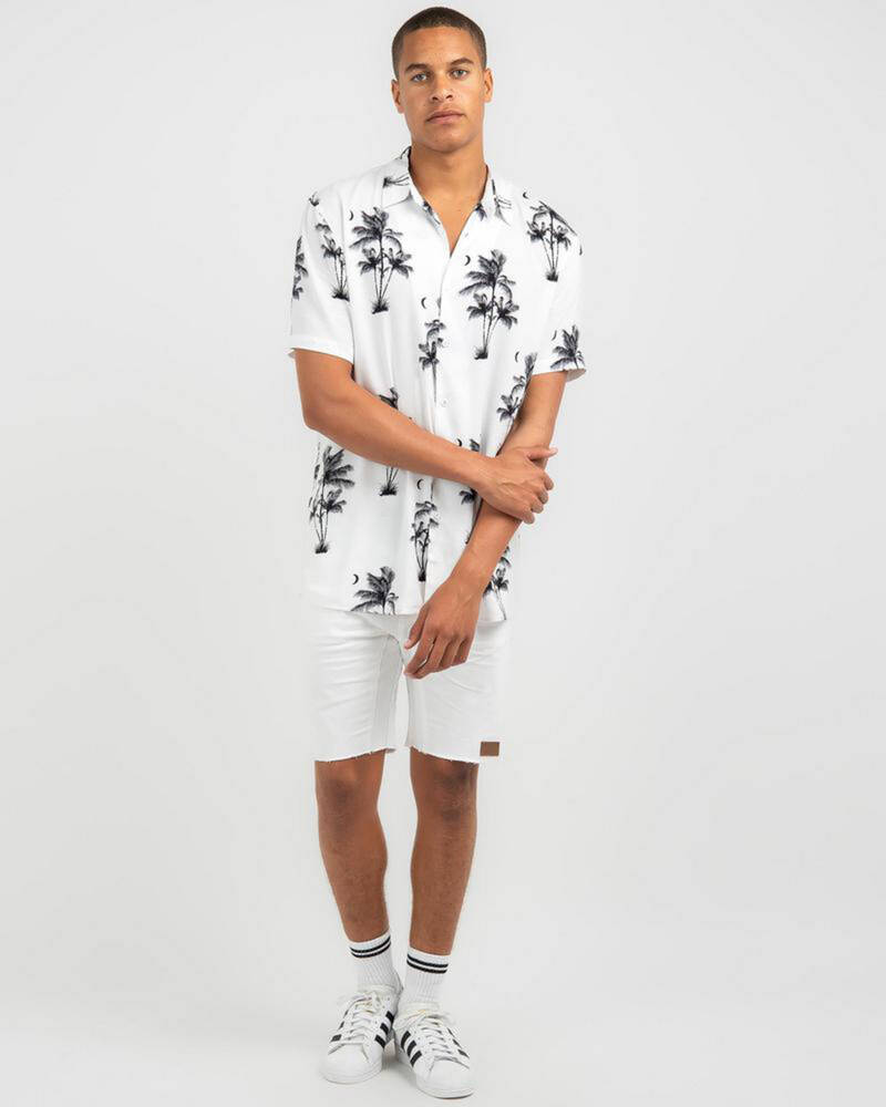 Lucid Tropical Resort Short Sleeve Shirt for Mens