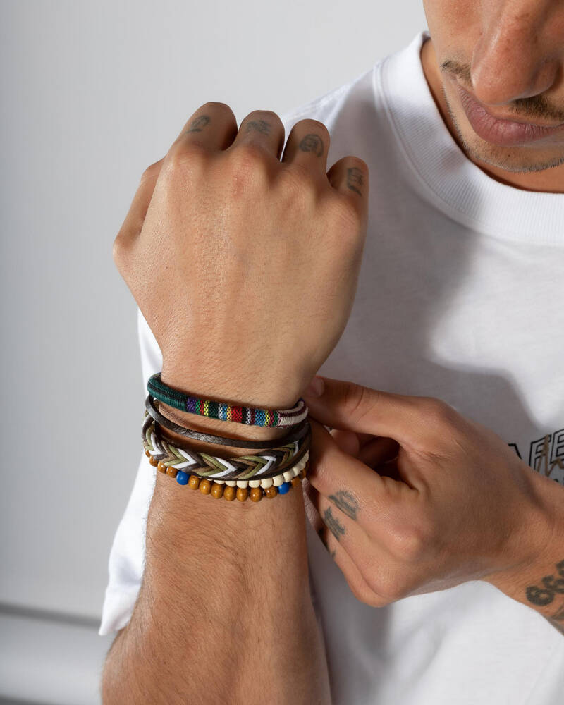 REPUBLIK Multi Mixed pack Bracelets for Mens