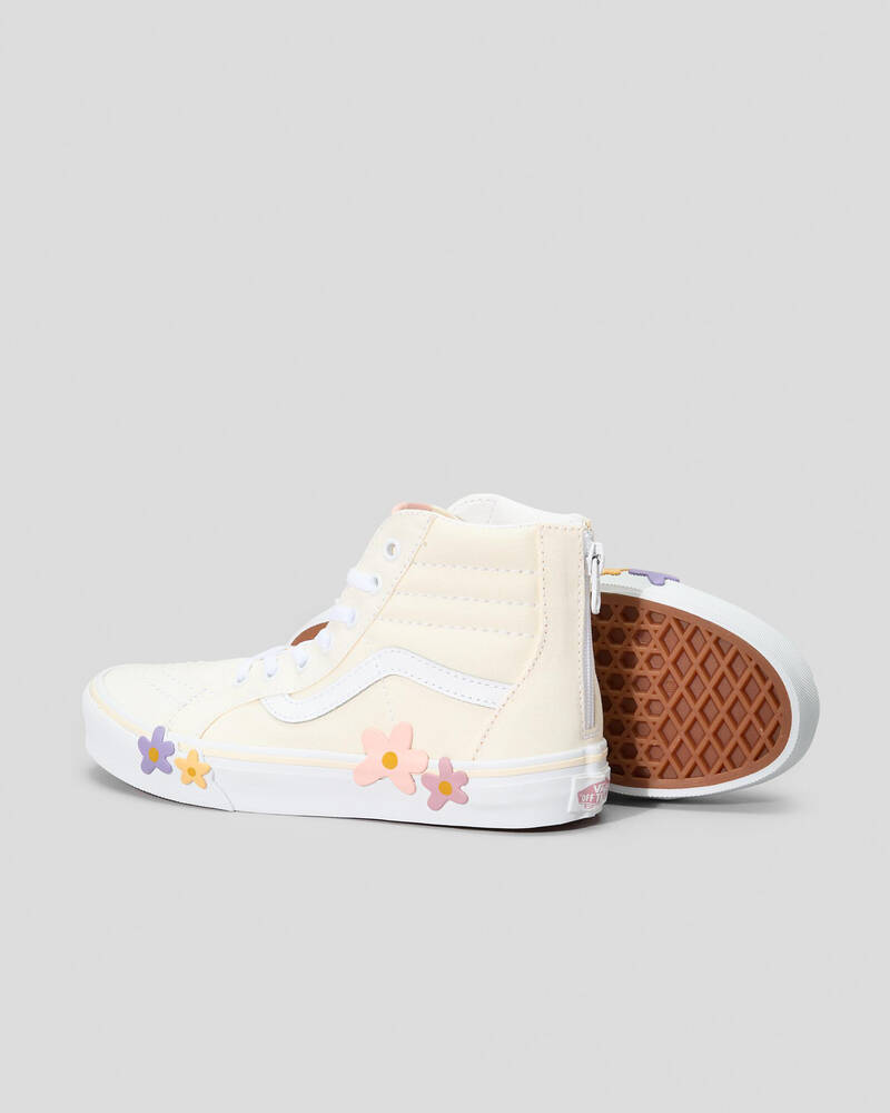 Vans Girls' Sk8-Hi Zip Shoes for Womens