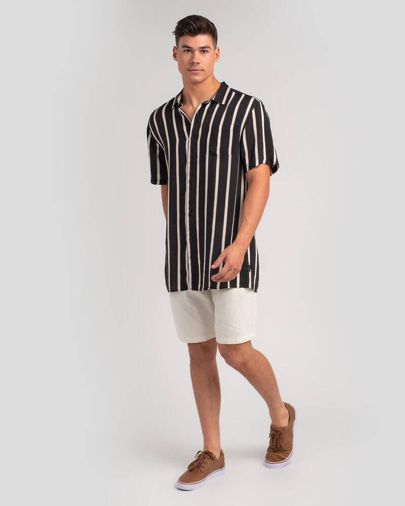 Lucid Line Up Short Sleeve Shirt for Mens