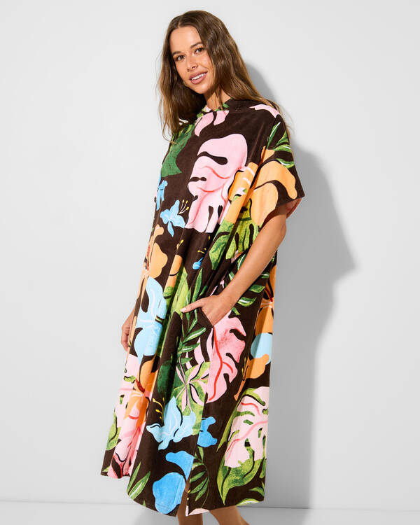 Topanga Aruba Hooded Towel for Womens