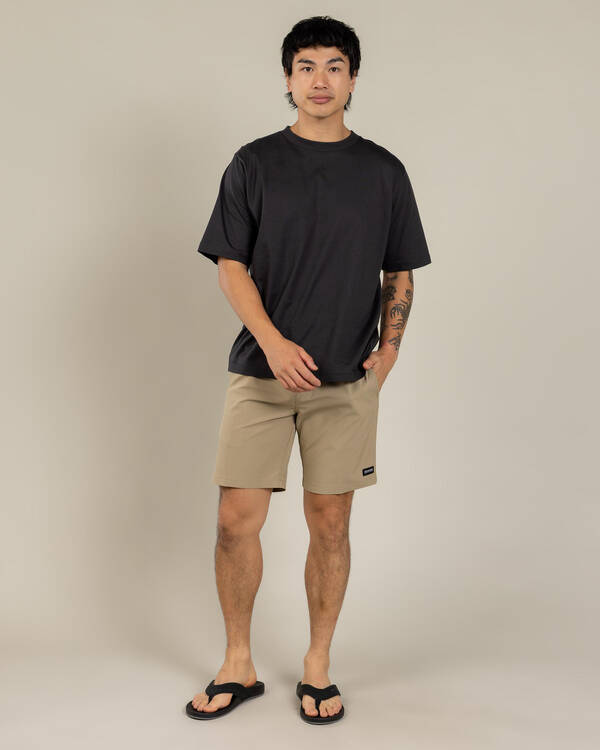 Volcom Stones Hybrid Elastic Waist Shorts for Mens