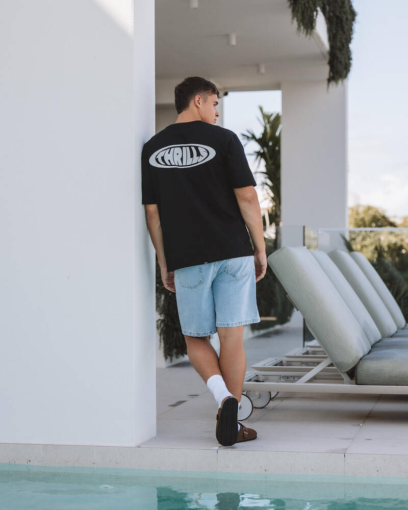 Thrills Slacker Denim Shorts for Mens