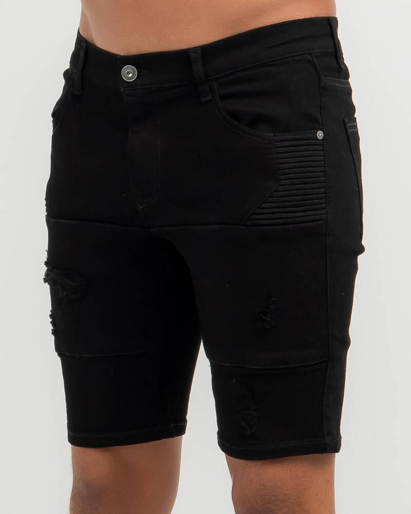 Lucid Immerse Denim Shorts for Mens