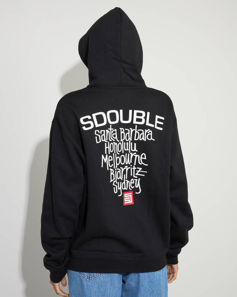 S-Double Cities Fleece Hoodie for Womens