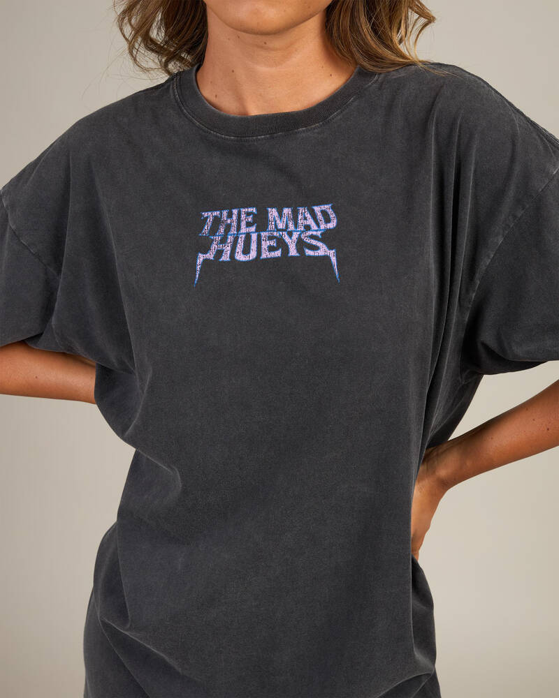 The Mad Hueys Born To Hueys T-Shirt Dress for Womens