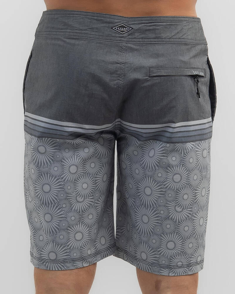 Skylark Scaled Board Shorts for Mens