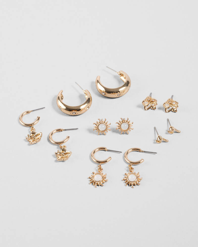 Karyn In LA Anna Earring Pack for Womens